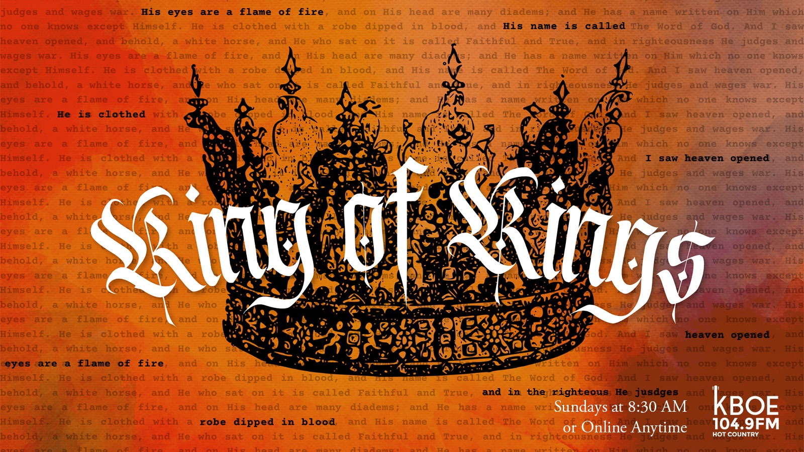 KBOE Radio Series - King of Kings