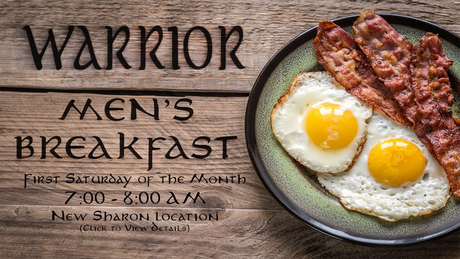 Warrior Men's Breakfast