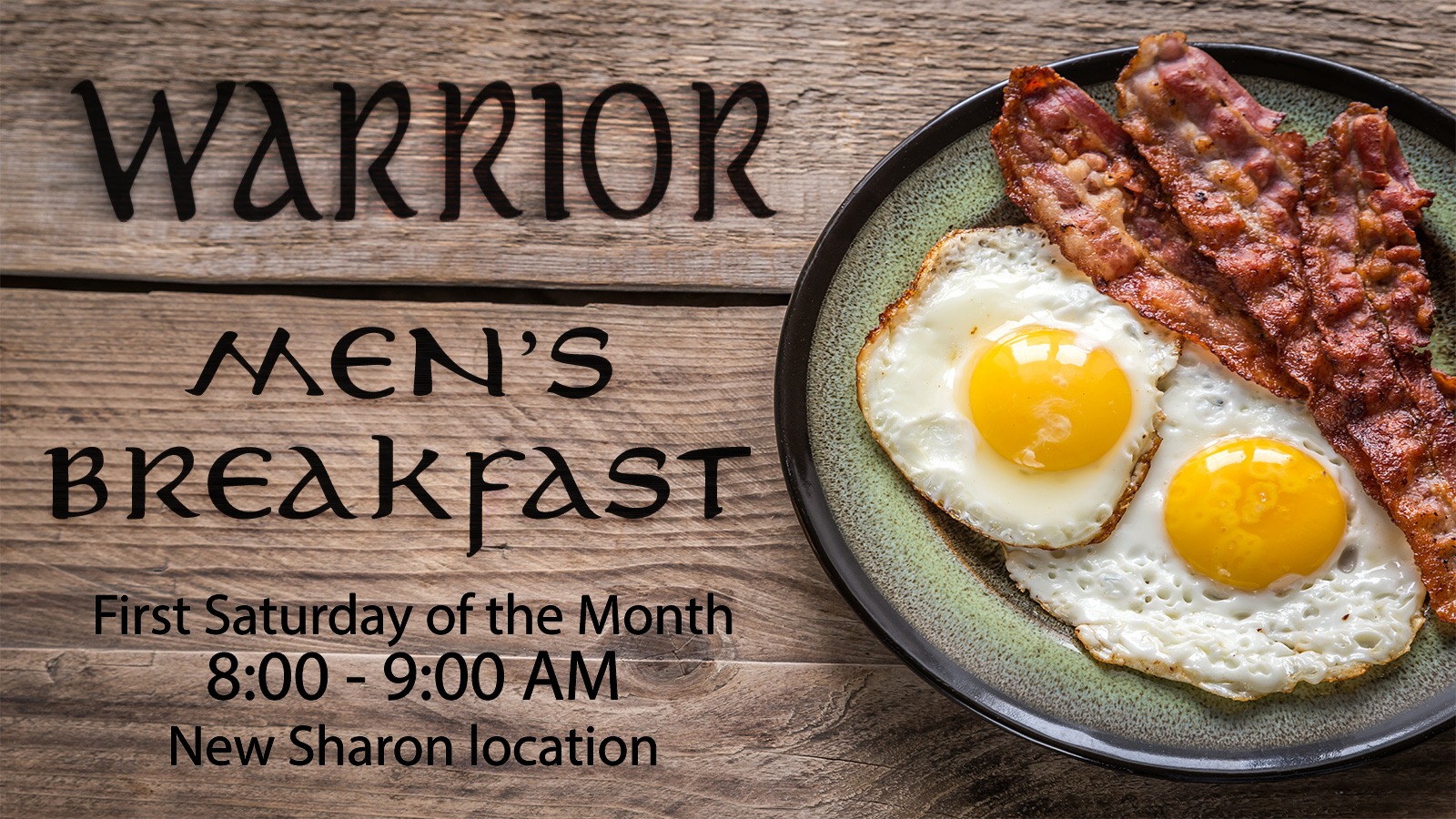 Warrior Breakfast - New Sharon IA