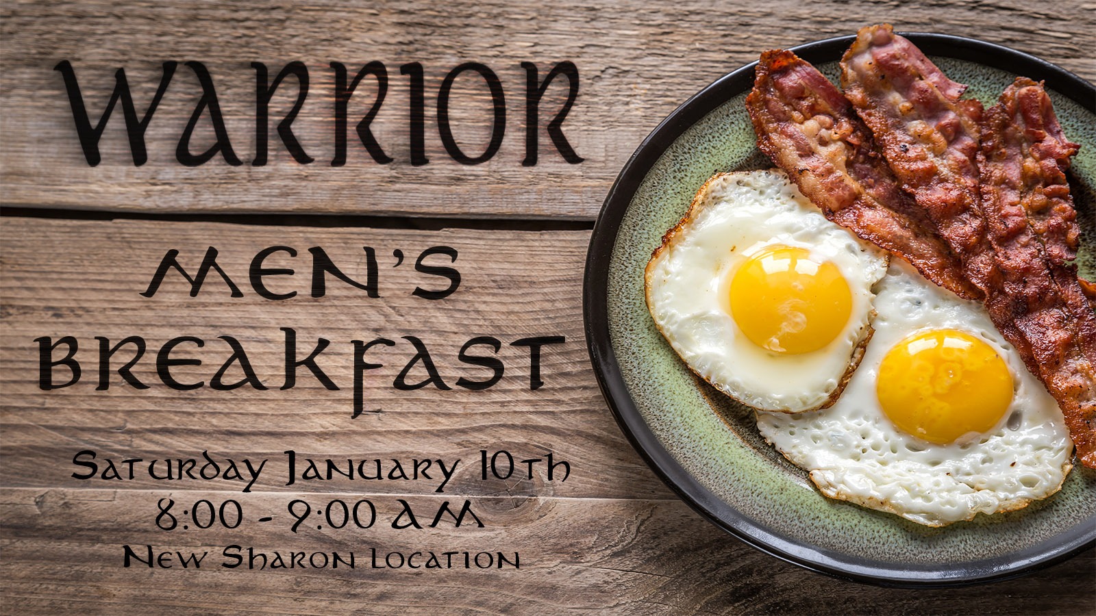 Warrior Men's Breakfast