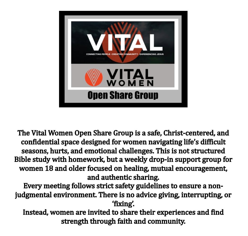 VITAL Women Open Share Group