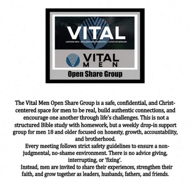 Vital Men Open Share Group