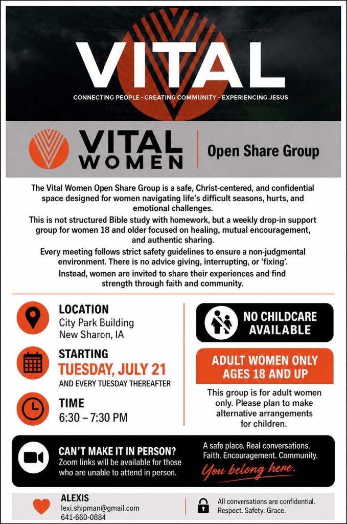VITAL Women Open Share Group